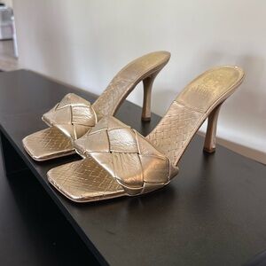 Gold Vince Camuto Heels